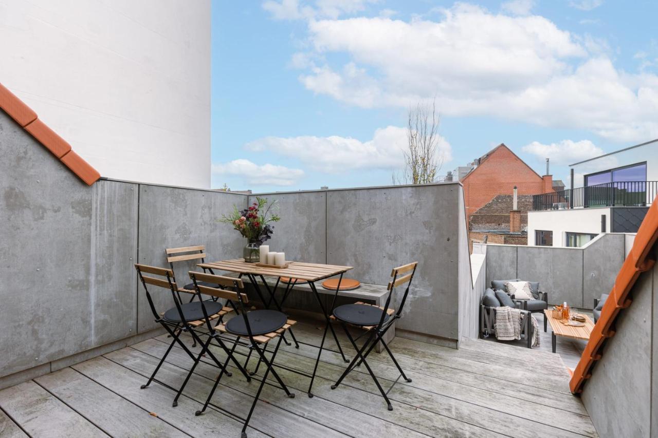 Beautiful Luxurious Mansion With Several Terraces Kortrijk Dış mekan fotoğraf